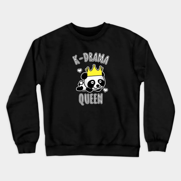 K-Drama Queen Crewneck Sweatshirt by LunaMay